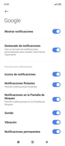 Pulsa el indicador junto a 