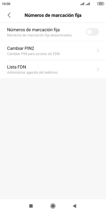 Pulsa el indicador junto a 