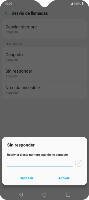 Introduce +34600132000 y pulsa Activar.
