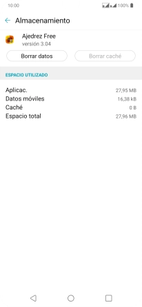 Pulsa la tecla de inicio para terminar y regresar a la pantalla de inicio.