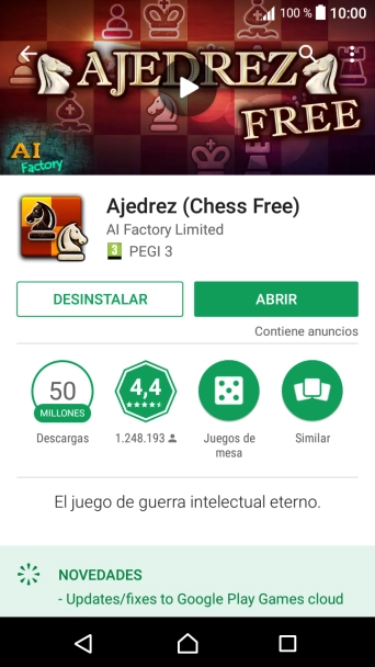 Pulsa la tecla de inicio para terminar y regresar a la pantalla de inicio.