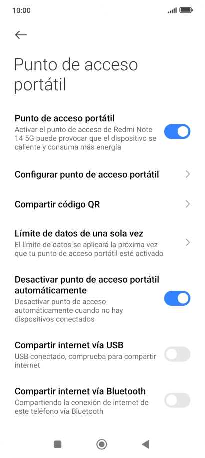 Pulsa la tecla de inicio para terminar y regresar a la pantalla de inicio.