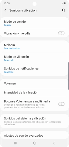 Pulsa Melodía.