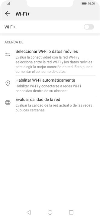 Pulsa el indicador junto a 