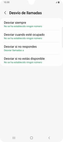 Pulsa la tecla de inicio para terminar y regresar a la pantalla de inicio.