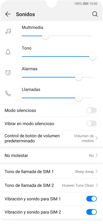 Desliza el dedo hacia arriba desde la parte inferior de la pantalla para terminar y volver a la pantalla de inicio.