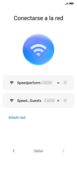 Pulsa la red wifi deseada.