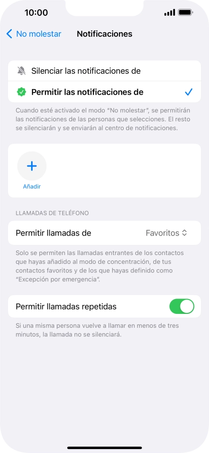 Pulsa la flecha hacia la izquierda.