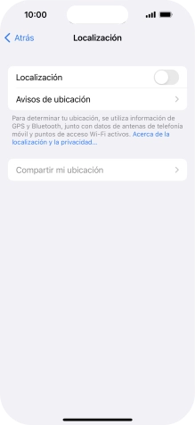 Pulsa el indicador junto a 