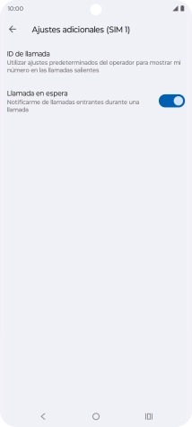 Pulsa el indicador junto a 