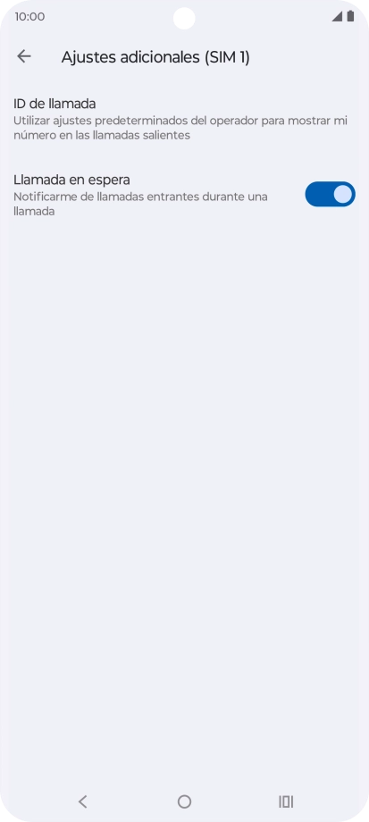 Pulsa el indicador junto a 