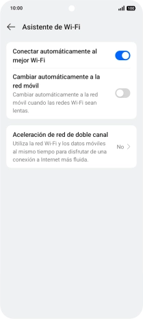 Pulsa el indicador junto a 