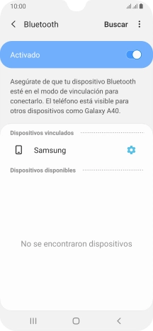 Pulsa la tecla de inicio para terminar y regresar a la pantalla de inicio.