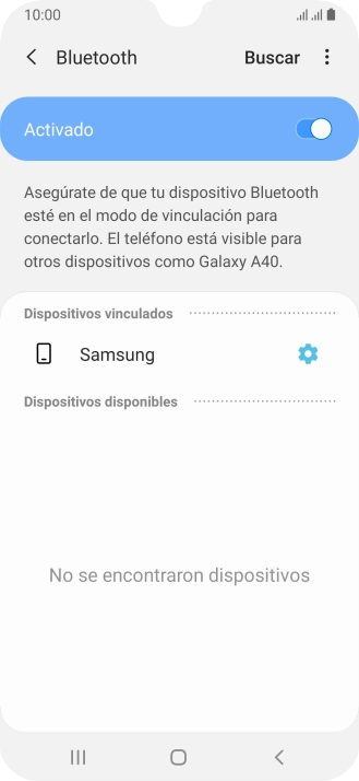 Pulsa la tecla de inicio para terminar y regresar a la pantalla de inicio.