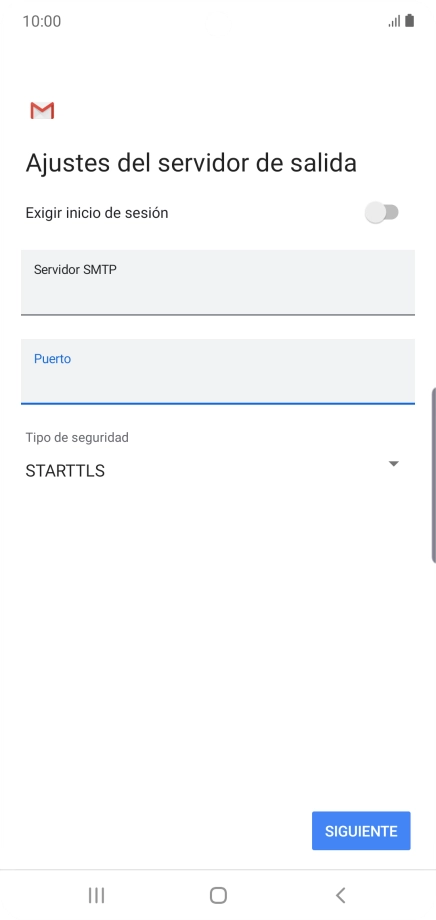 Pulsa la lista desplegable bajo 
