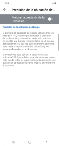 Pulsa el indicador junto a 