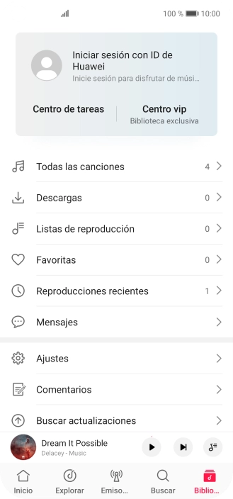 Pulsa Todas las canciones.