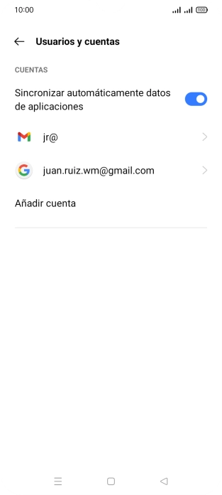 Pulsa la tecla de inicio para terminar y regresar a la pantalla de inicio.