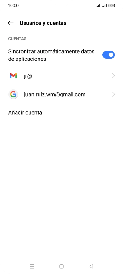 Pulsa la tecla de inicio para terminar y regresar a la pantalla de inicio.