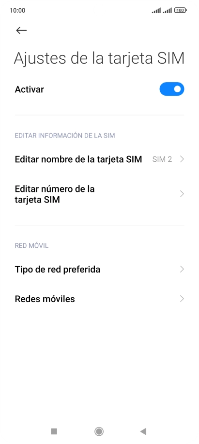 Pulsa el indicador junto a 