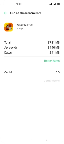 Pulsa la tecla de inicio para terminar y regresar a la pantalla de inicio.