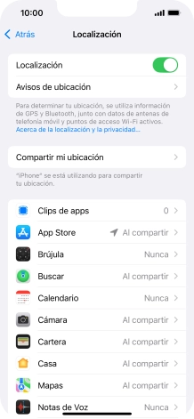 Pulsa la app deseada.