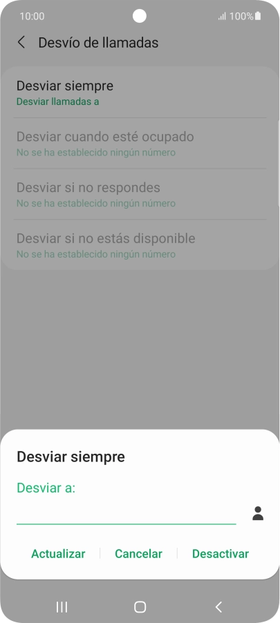 Pulsa Desactivar.
