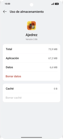 Desliza el dedo hacia arriba desde la parte inferior de la pantalla para terminar y volver a la pantalla de inicio.