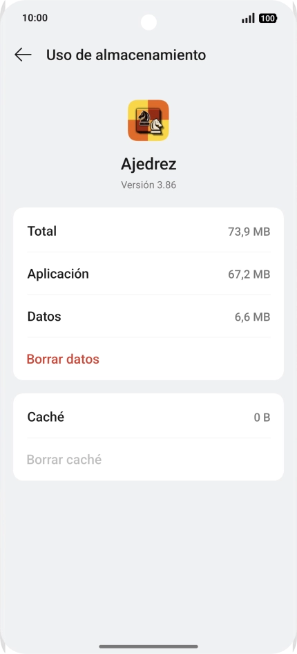 Desliza el dedo hacia arriba desde la parte inferior de la pantalla para terminar y volver a la pantalla de inicio.