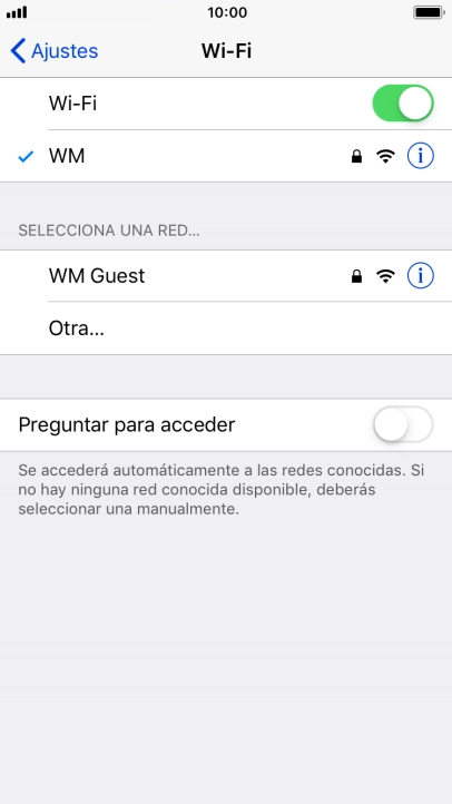 Pulsa la tecla de inicio para terminar y regresar a la pantalla de inicio.