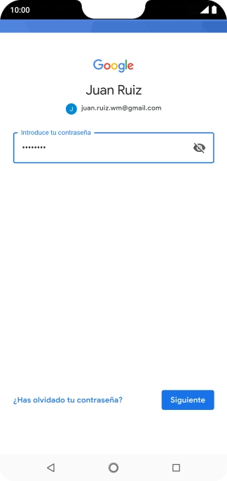 Pulsa Siguiente.