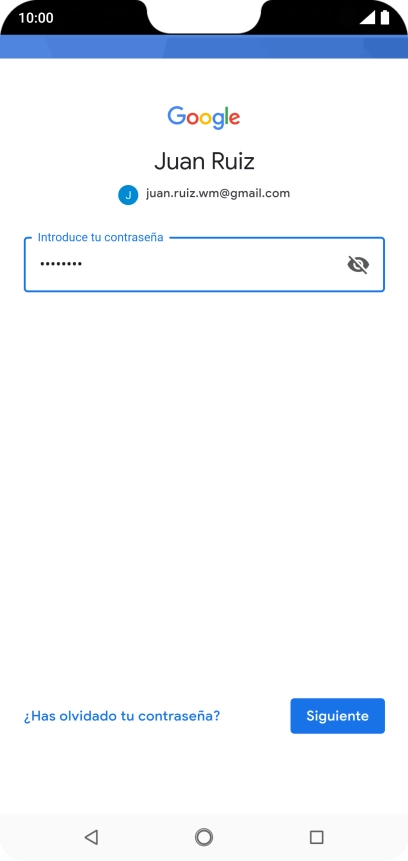 Pulsa Siguiente.