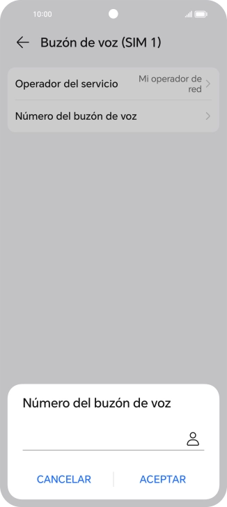 Introduce 22177 y pulsa ACEPTAR.