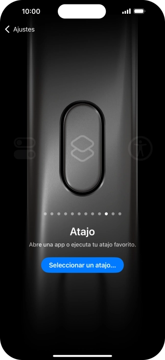 Si el teléfono lo solicita, sigue las indicaciones de la pantalla para elegir más ajustes de la función que has seleccionado.