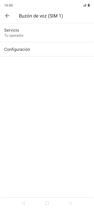 Pulsa Configuración.