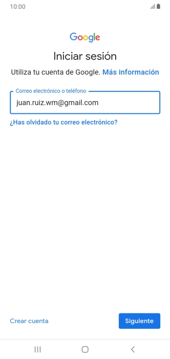 Pulsa Siguiente.