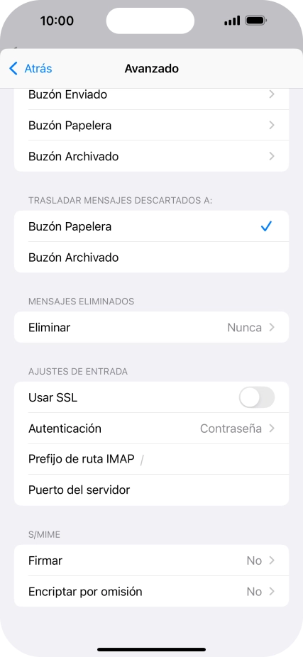 Pulsa el indicador junto a 