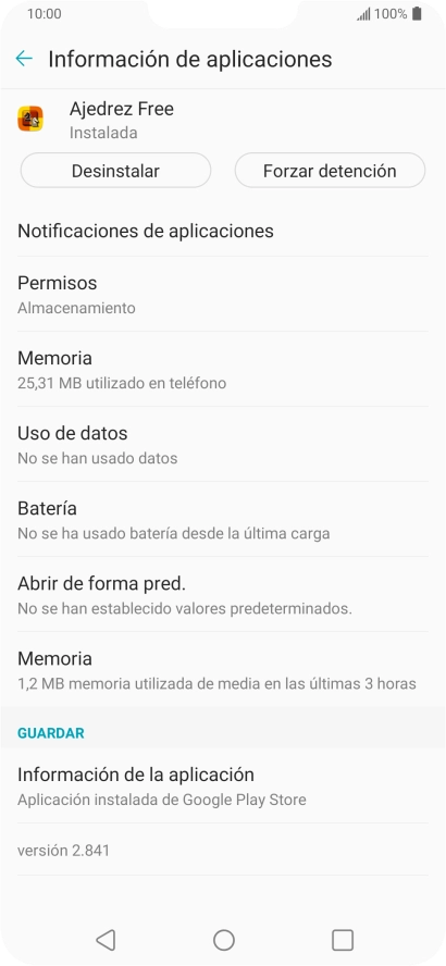 Pulsa Notificaciones de aplicaciones.