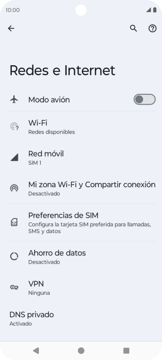 Pulsa Red móvil.