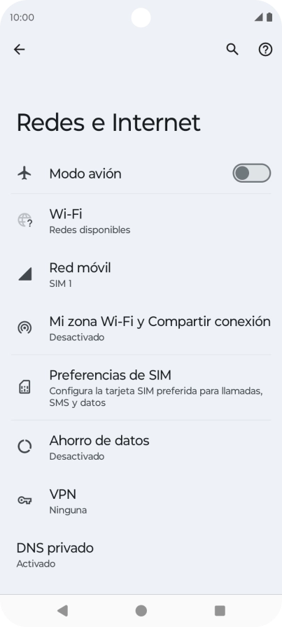 Pulsa Red móvil.
