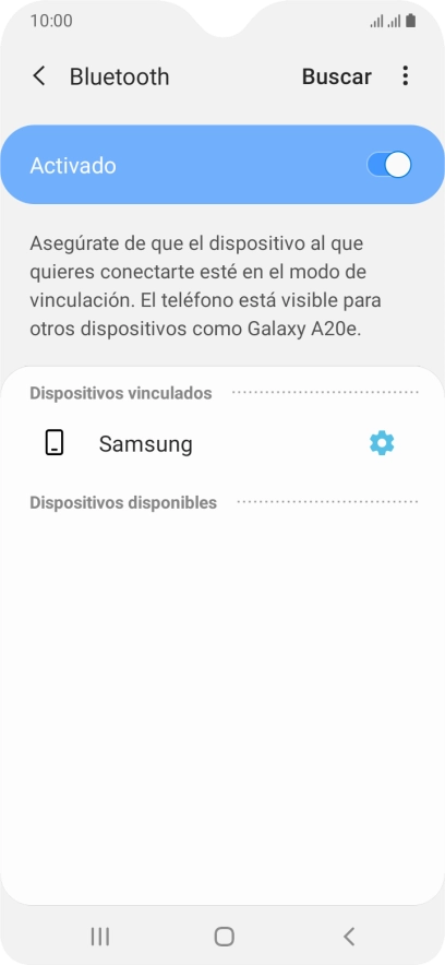 Pulsa la tecla de inicio para terminar y regresar a la pantalla de inicio.
