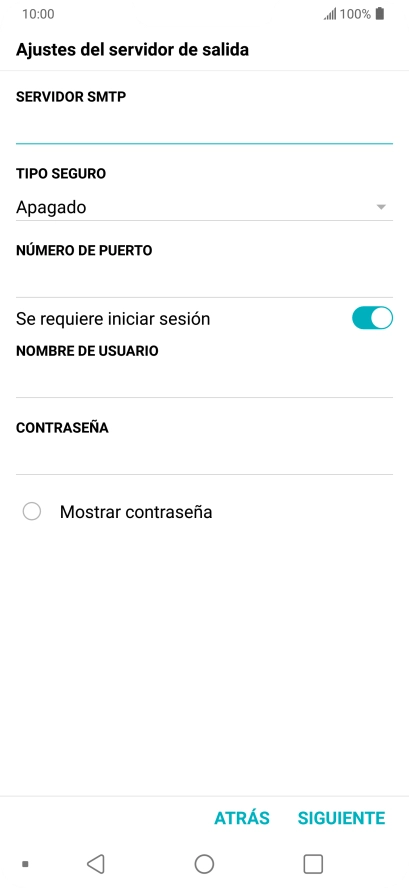 Pulsa la lista desplegable bajo 