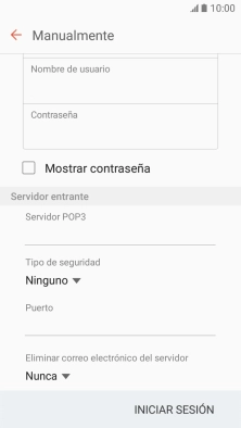 Pulsa la lista desplegable bajo 