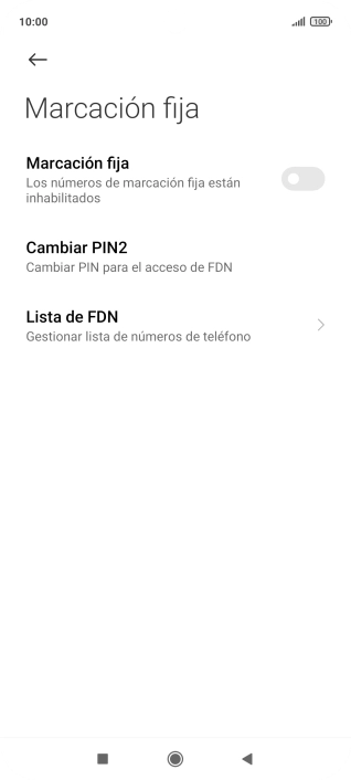 Pulsa el indicador junto a 