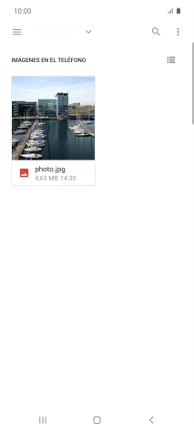 Pulsa el archivo deseado.