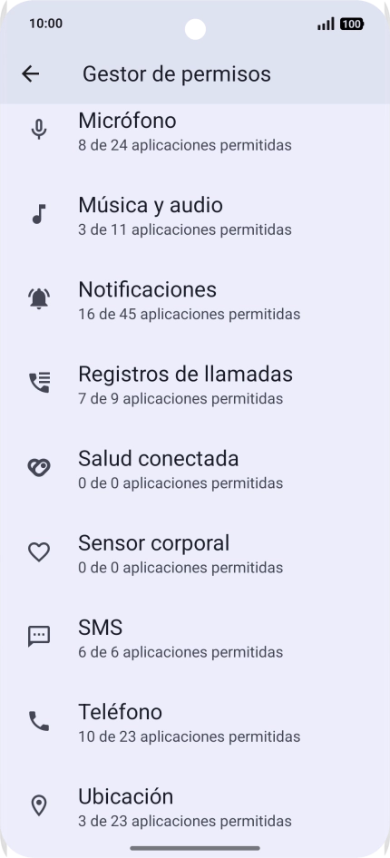 Pulsa Ubicación.
