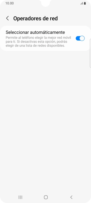 Pulsa el indicador junto a 