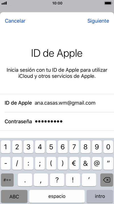 Pulsa Siguiente.
