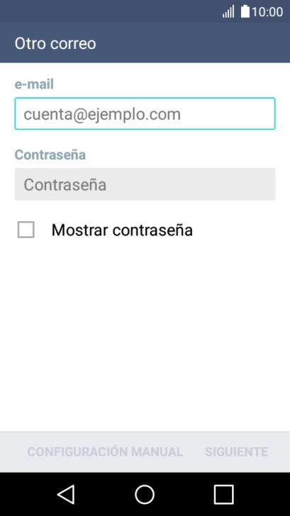 Pulsa en el campo bajo 