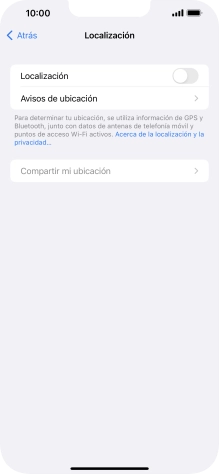 Pulsa el indicador junto a 